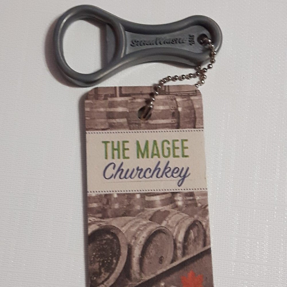 2015 Magee Church key Steam Whistle Bottle Opener